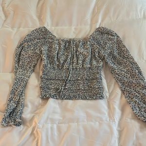 Blue bonnet summer top